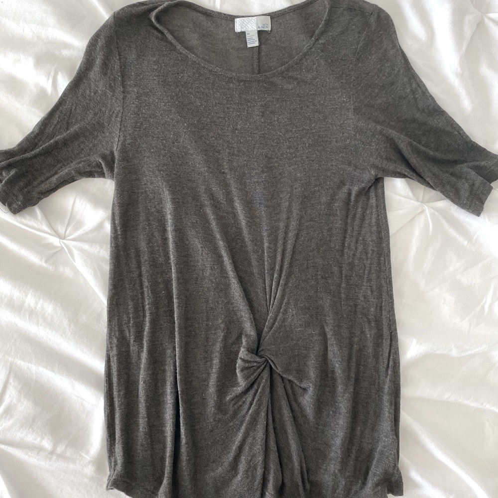 14th & Union soft shirt with twist detail size XS